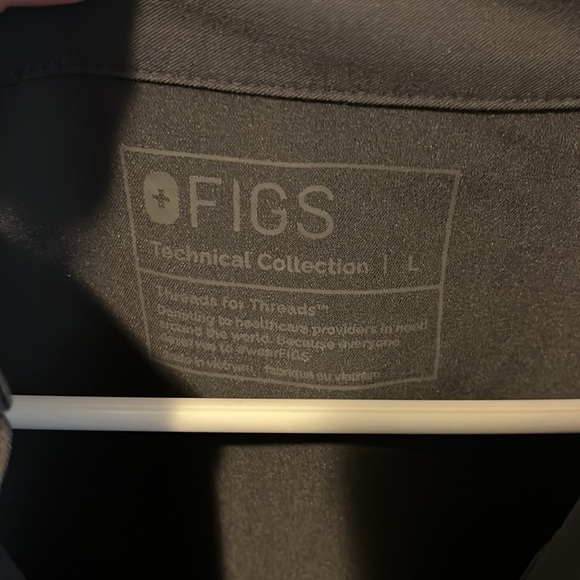 Figs grey Short Sleeve Women's Top Rafael - Picture 2 of 2